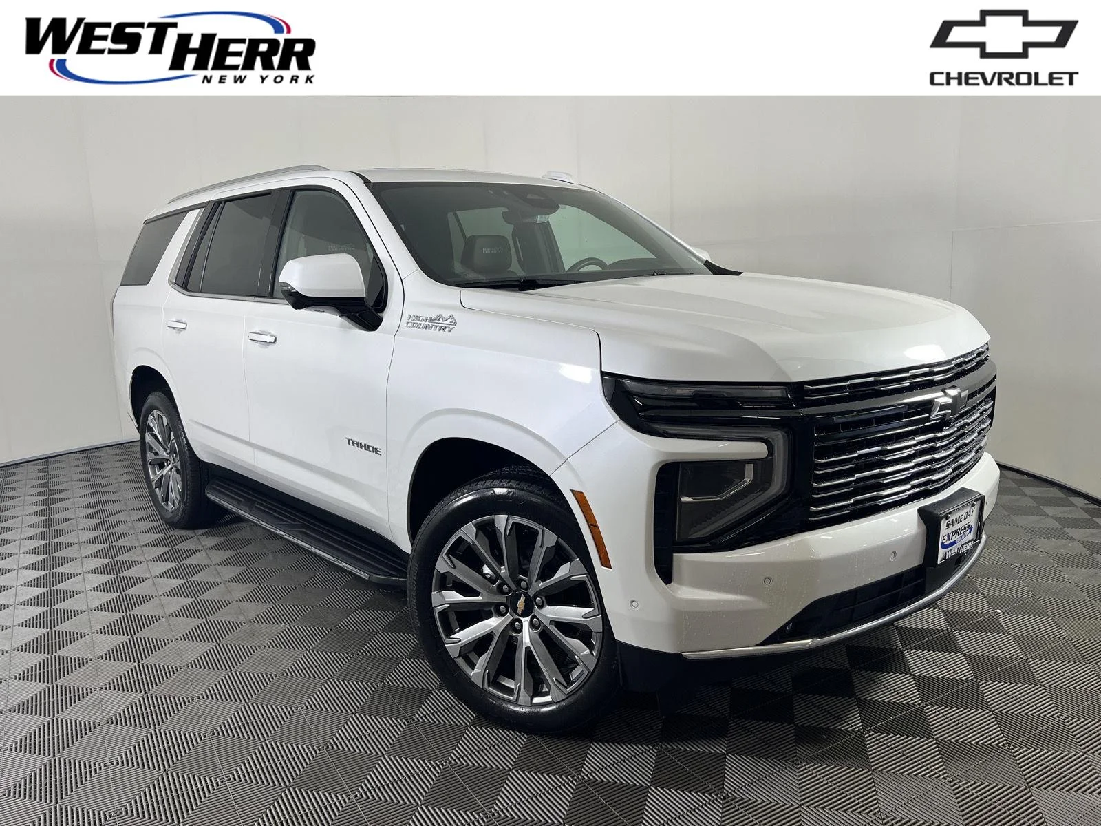 Used 2025 Iridescent Pearl Tricoat Chevrolet High Country image 1