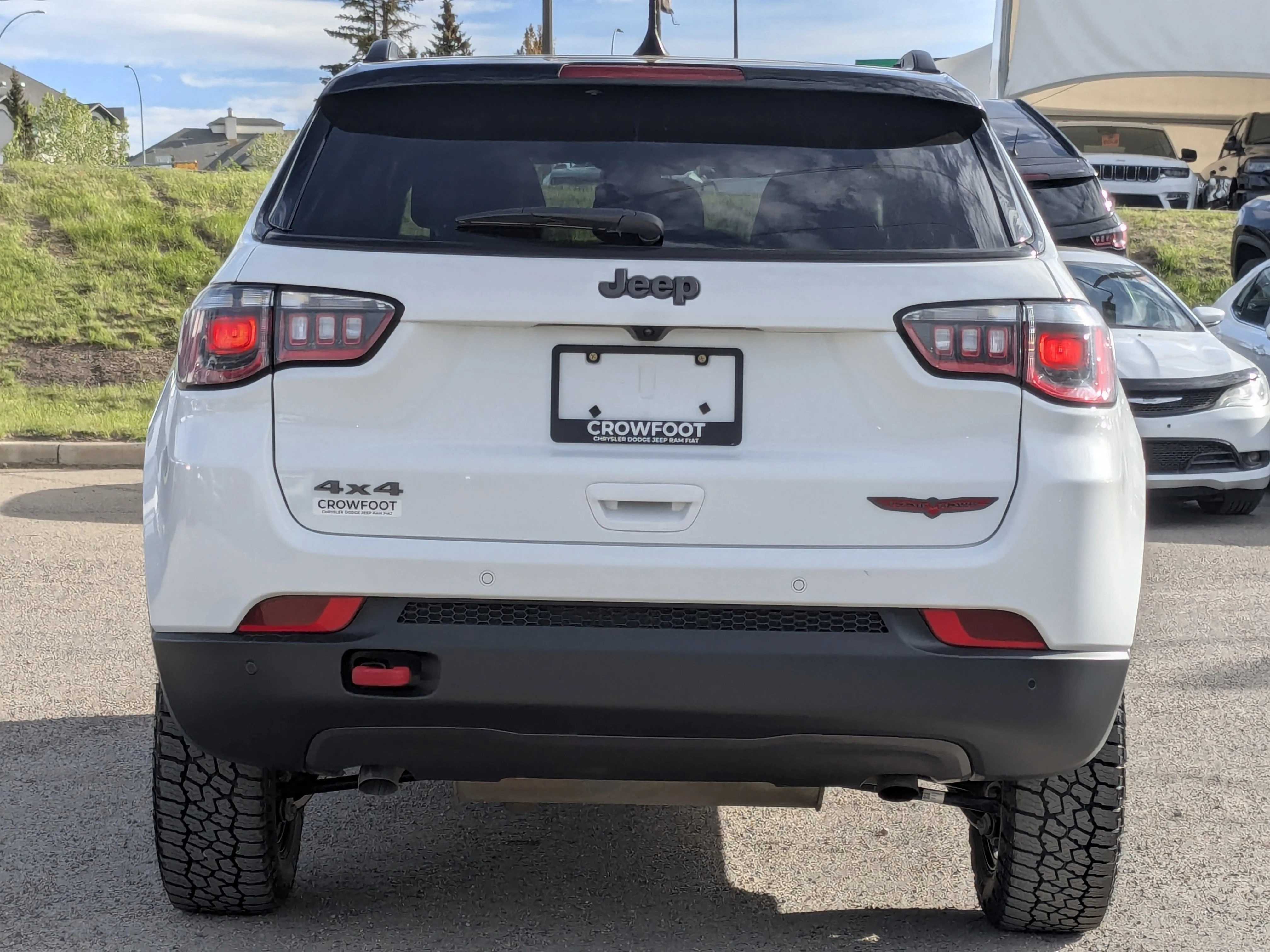 Used 2024 Black Jeep Trailhawk - Sun & Sound Group - Dual Pane Sunroof - Leather - NAV & More image 7