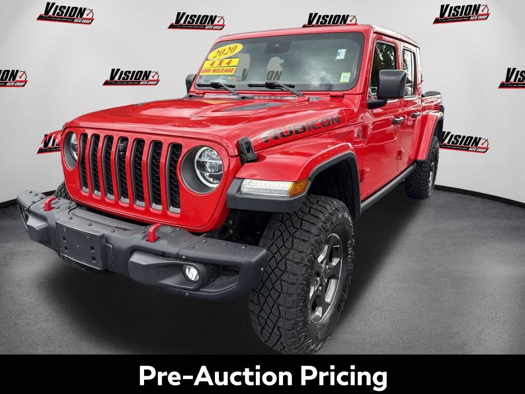 Used 2020 Red Jeep Rubicon image 1