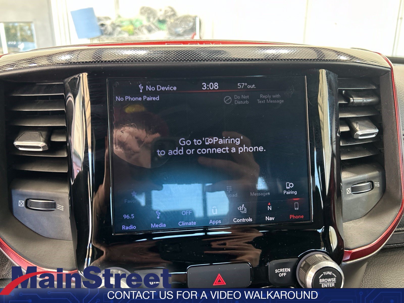 Used 2019 Granite Crystal Metallic Clearcoat Ram Rebel image 28