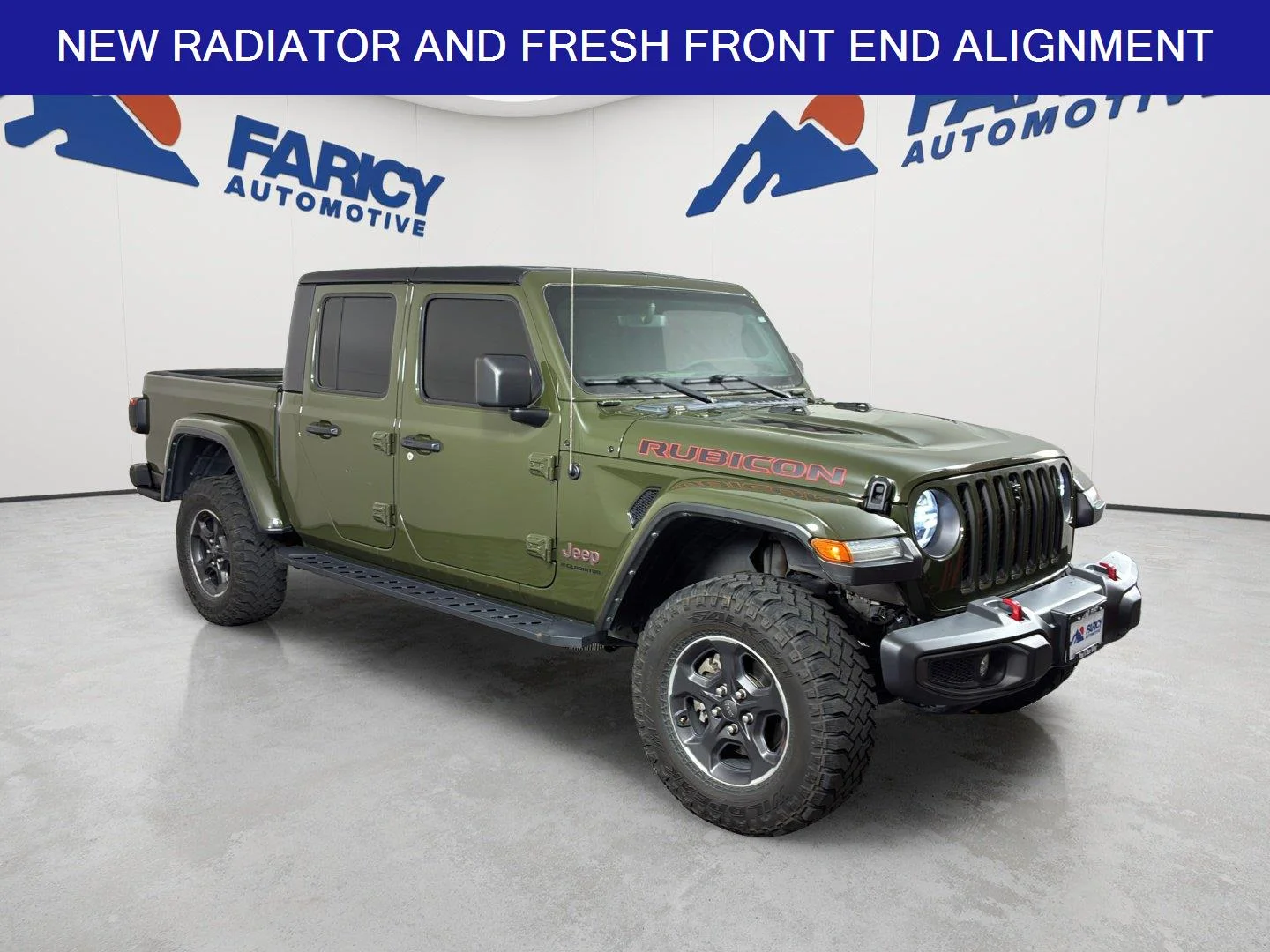 Used 2023 Sarge Green Clearcoat Jeep Rubicon image 2