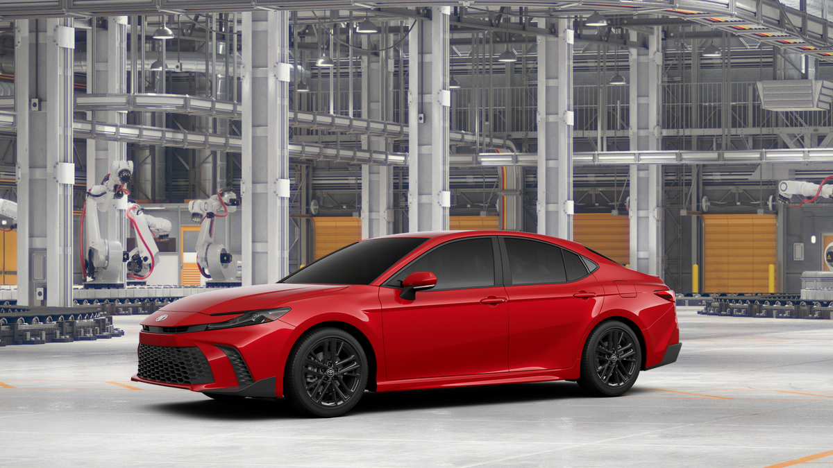 New 2026 Supersonic Red Toyota SE image 2
