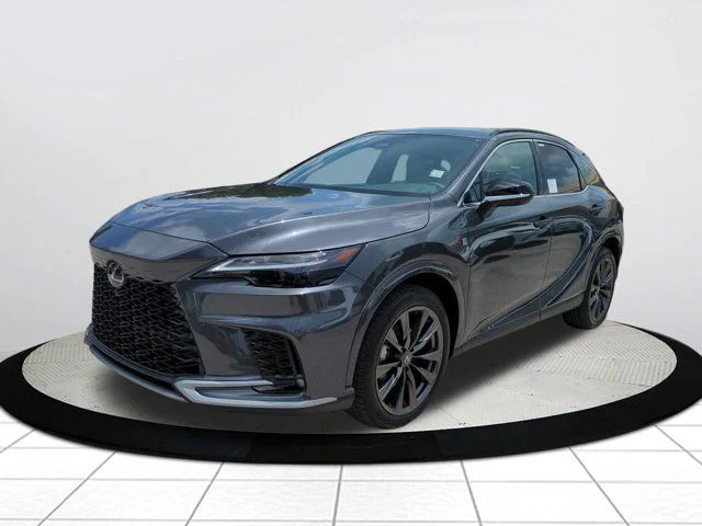 New 2026 Cloudburst Gray Lexus RX 350h F SPORT DESIGN AWD image 8