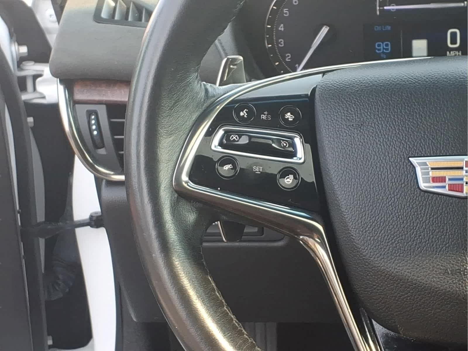 Used 2017 Crystal White Tricoat Cadillac Luxury AWD image 23