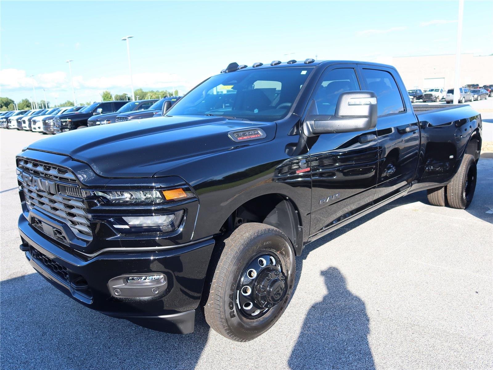 New 2026 Diamond Black Crystal Pearlcoat RAM Big Horn image 3