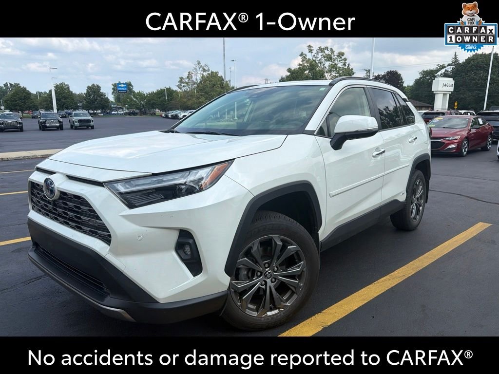 Certified Used 2022 White Toyota Limited image 2