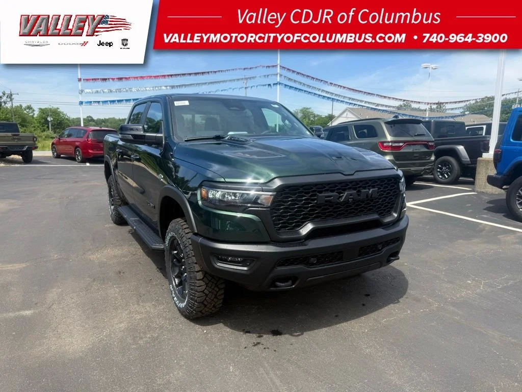 New 2026 Serrano-Green Metallic Exterior Paint RAM Rebel image 1