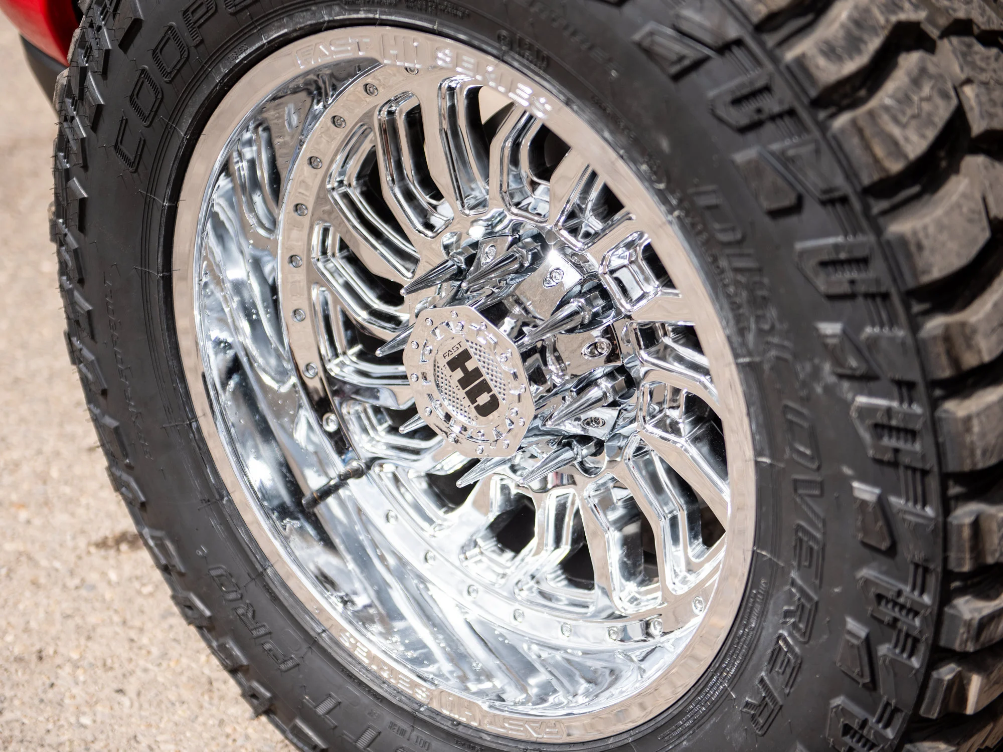 Used 2026 Red RAM Laramie*, 2 Inch Lift, 20 Inch Chrome Wheels, 35 Inch Tires, Trigger Industries MudFlaps image 5