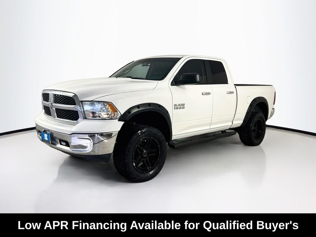 Used 2018 Bright White Clearcoat Ram SLT image 3