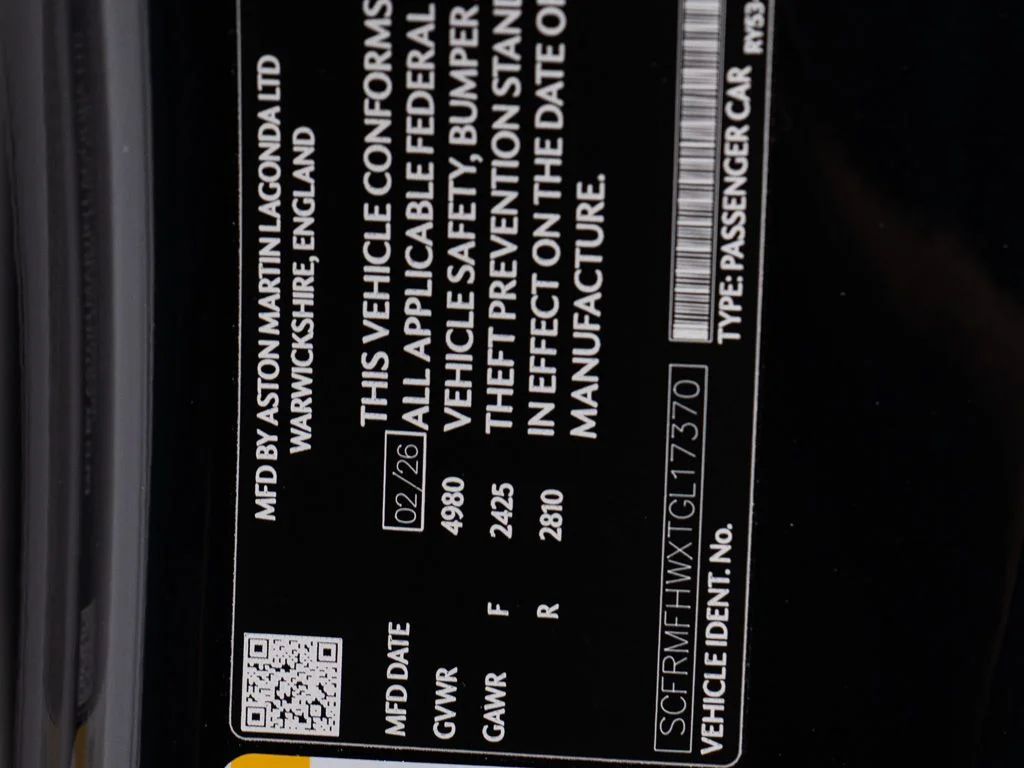 New 2026 Ultramarine Black w/Lower Livery in Rosso Corso Aston Martin S image 44