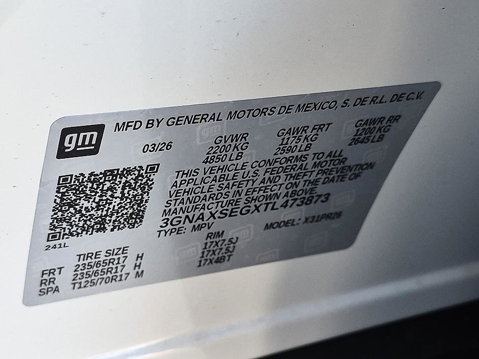 New 2026 Polar White Tricoat Chevrolet ACTIV image 38