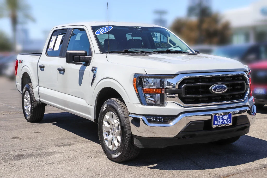 Certified Used 2023 White Ford XLT image 3