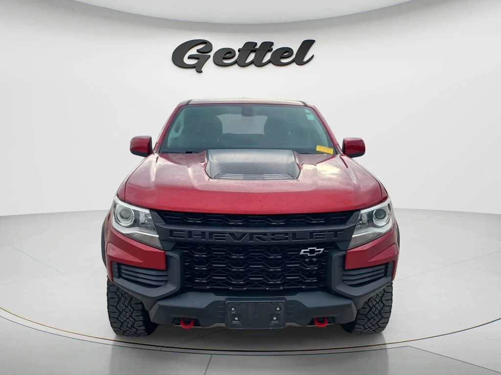 Used 2021 CHERRY RED TINTCOAT Chevrolet 4WD ZR2 image 2