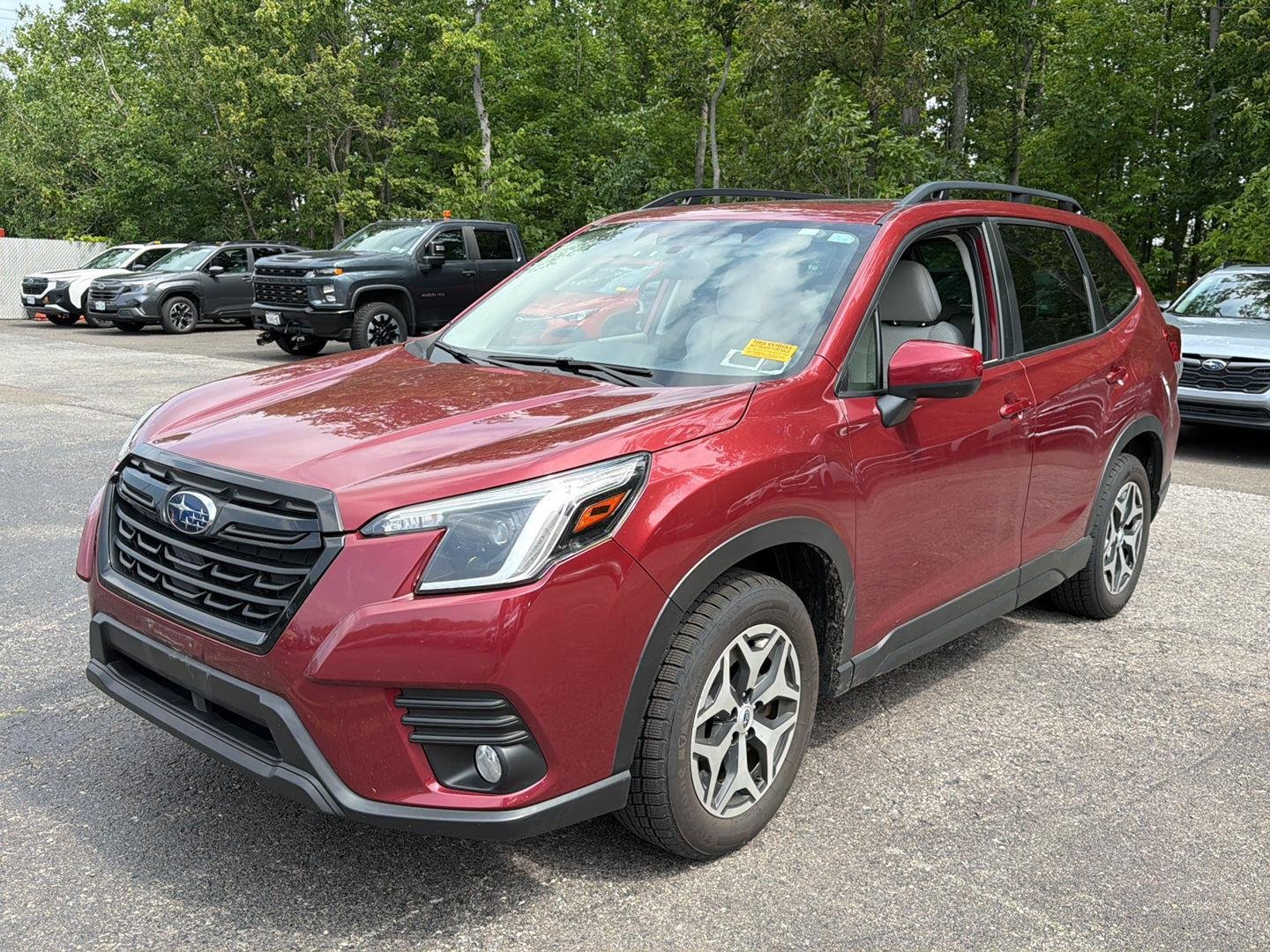 Used 2023 Crimson Red Pearl Subaru Premium image 12