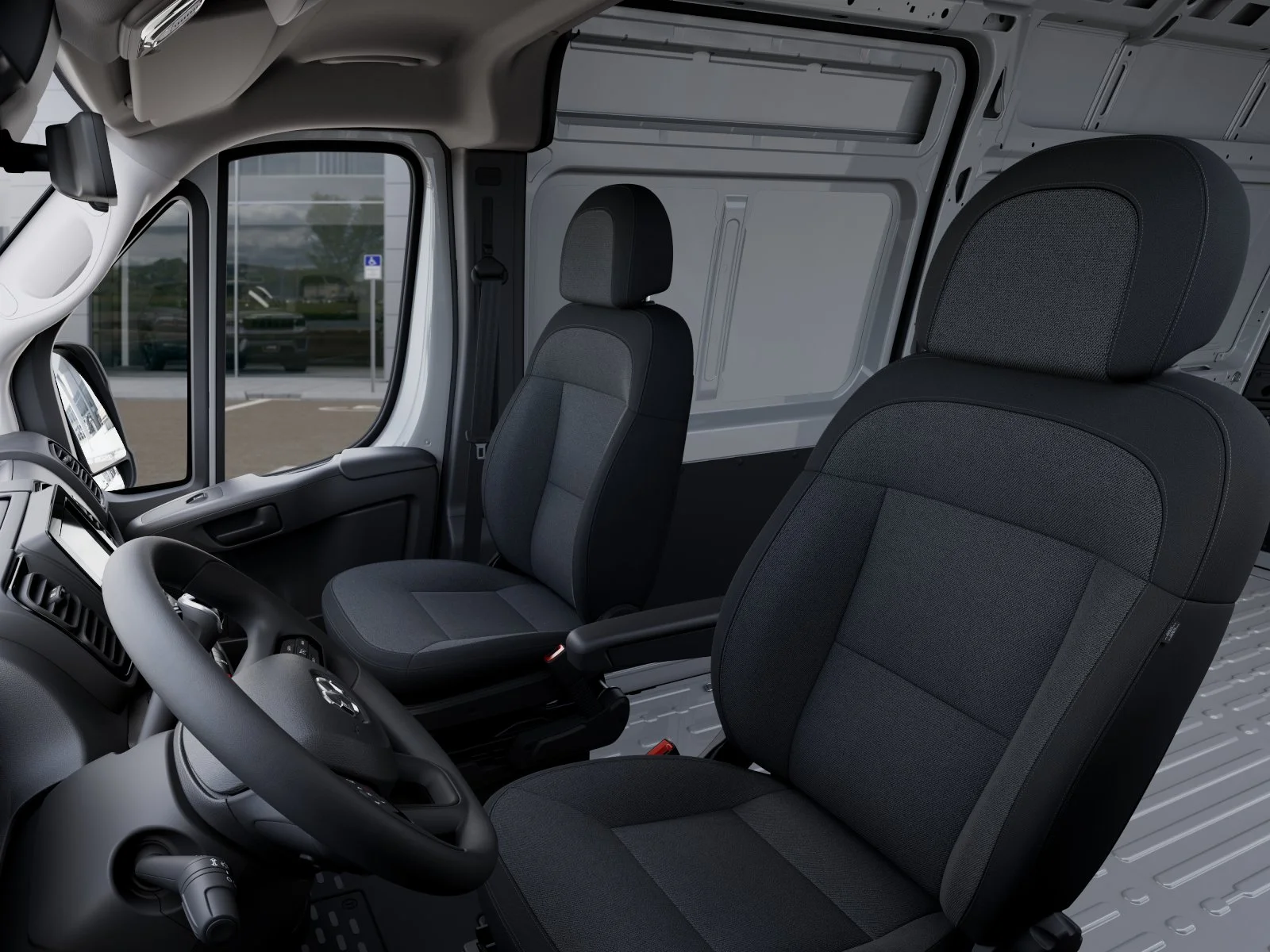 New 2026 Bright White Clearcoat RAM High Roof image 51