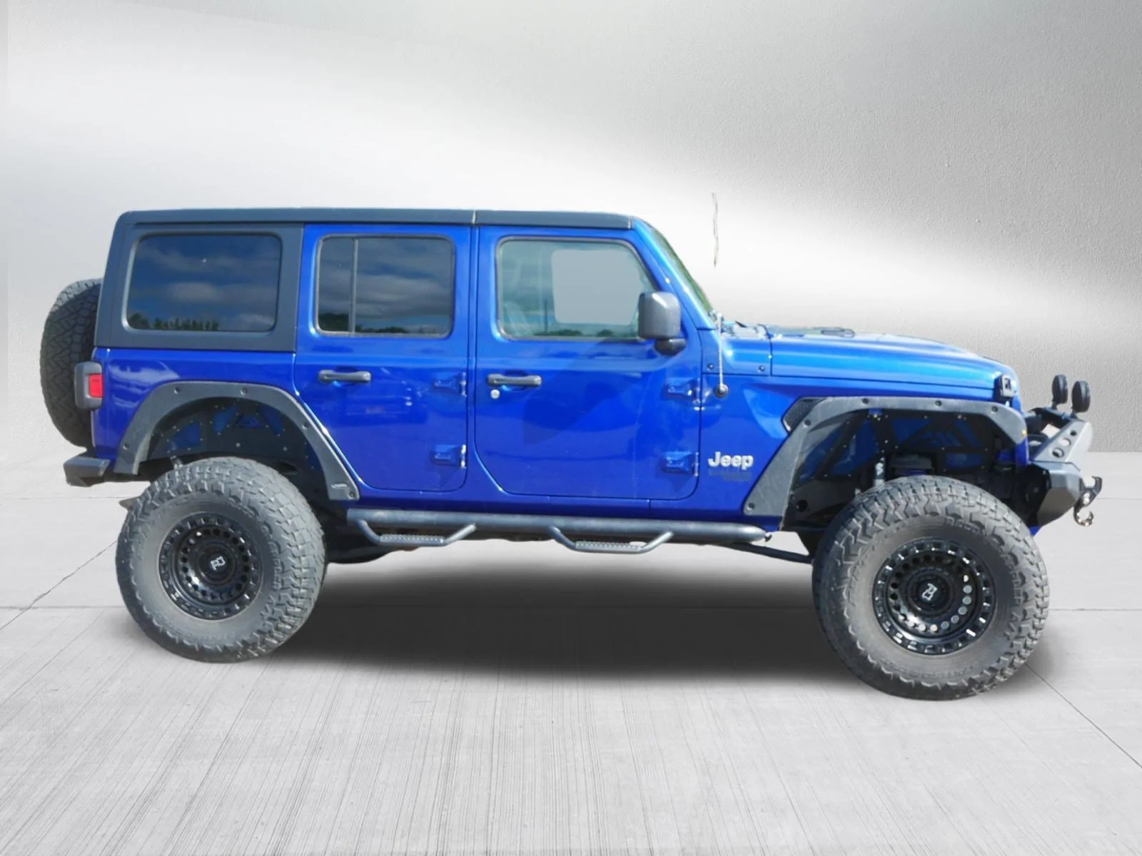 Used 2019 Ocean Blue Metallic Clearcoat Jeep Sport S image 8