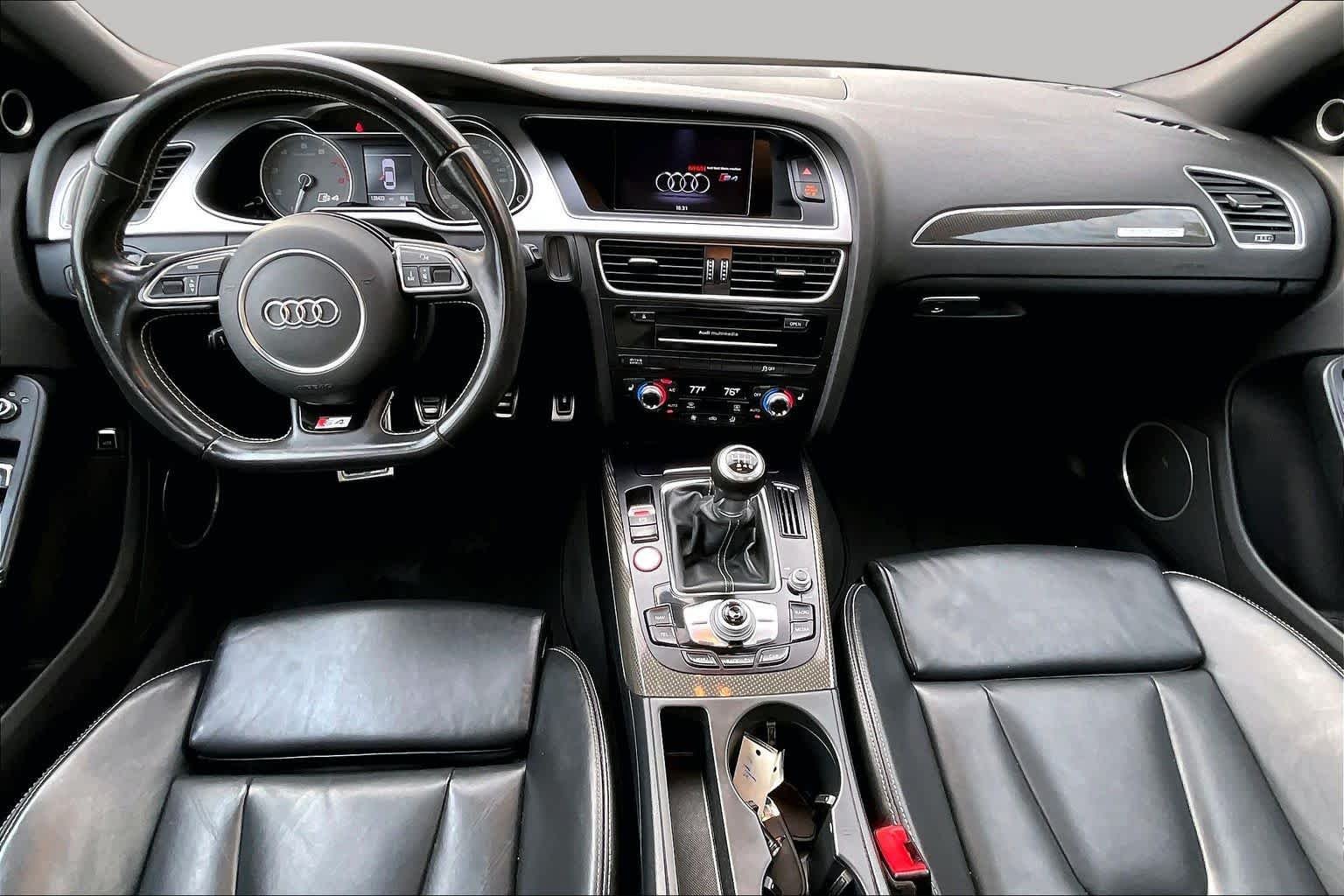 Used 2015 Brilliant Black Audi Premium Plus image 15