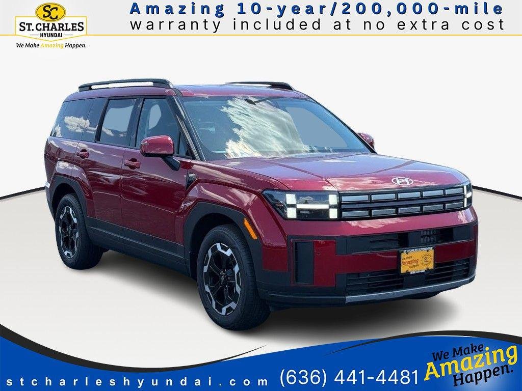 New 2026 Red Hyundai SEL AWD image 1