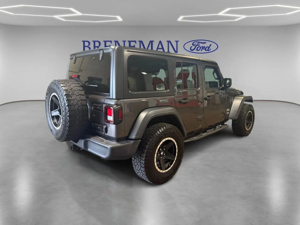 Certified Used 2019 Granite Crystal Clearcoat Metallic Jeep Unlimited Sport S image 6
