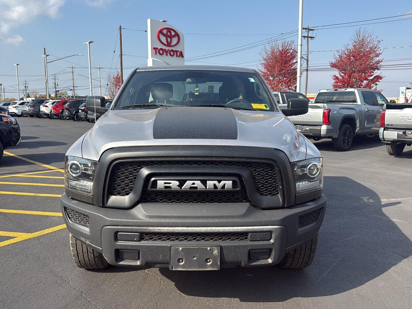 Used 2022 Billet Silver Metallic Clearcoat Ram Warlock image 8