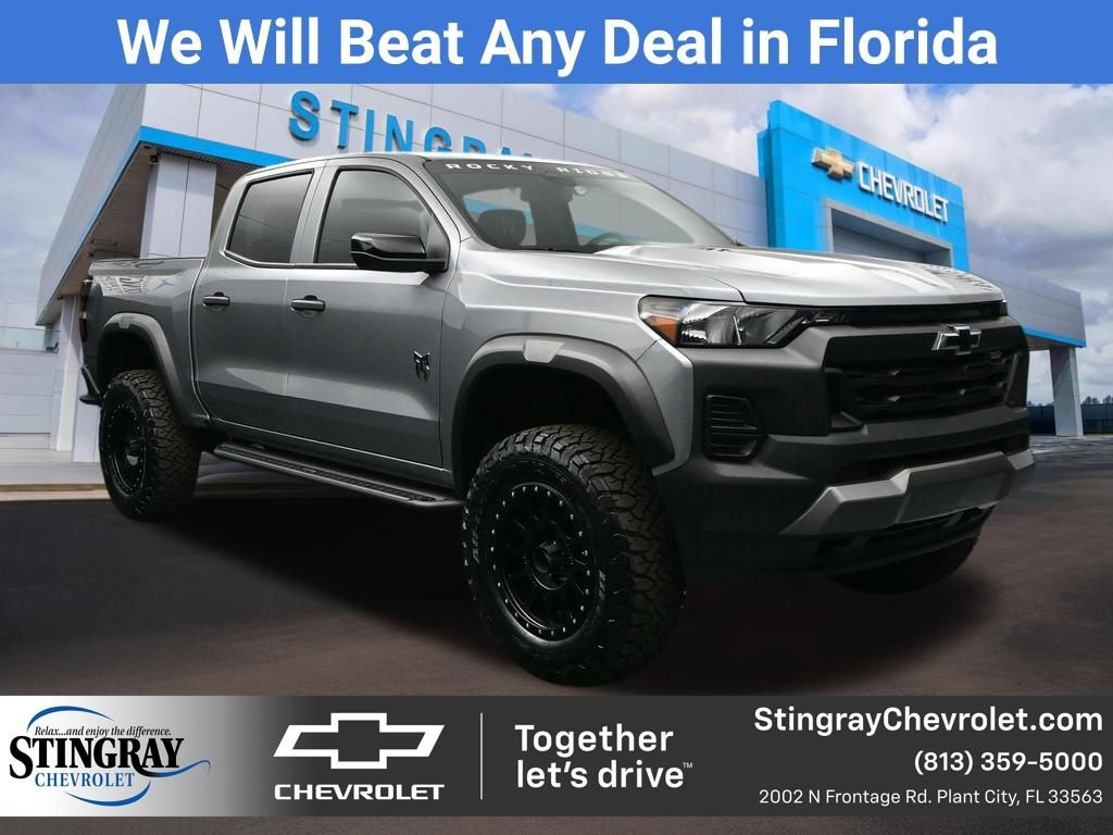 New 2026 Sterling Gray Metallic Chevrolet Trail Boss image 1