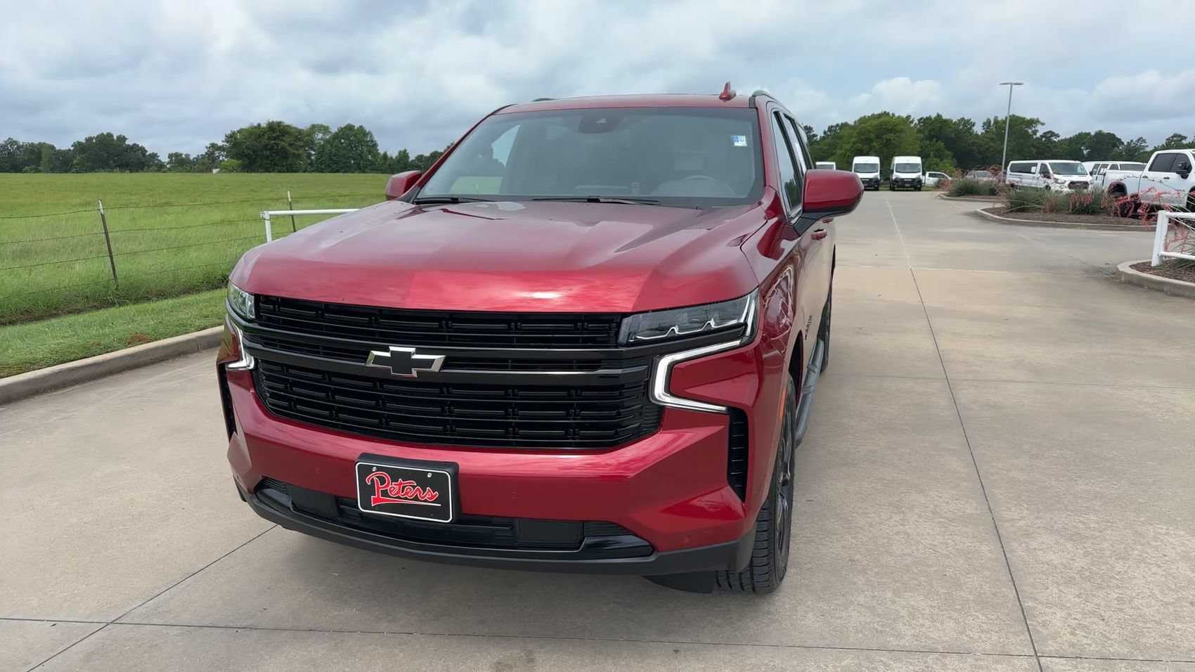 Used 2024 Radiant Red Tintcoat Chevrolet RST image 4