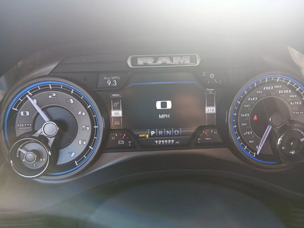 Used 2019 Diamond Black Crystal Pearlcoat Ram Limited image 18