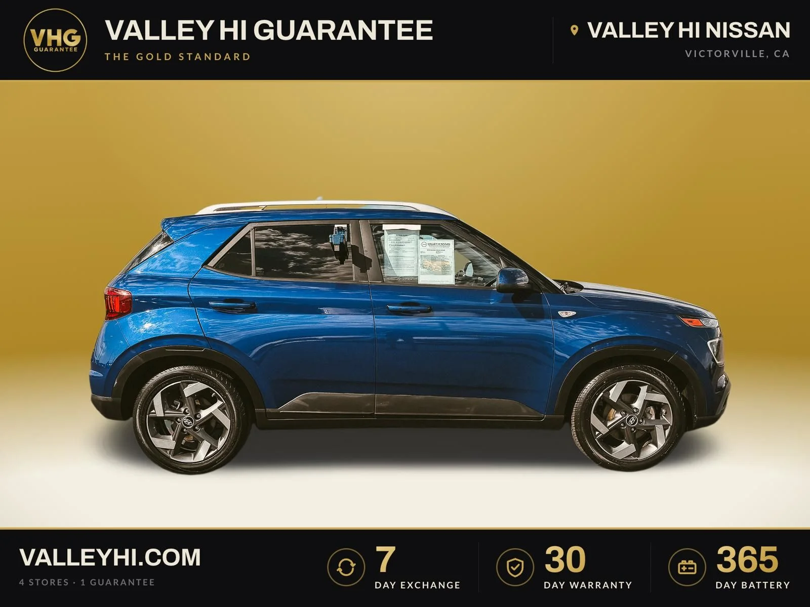 Used 2023 Blue Hyundai Limited image 8