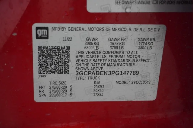 Used 2023 Red Hot Chevrolet Custom image 33