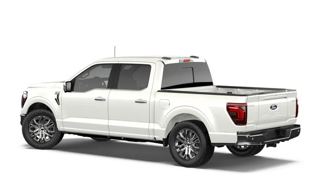 New 2026 Star White Metallic Tri-Coat Ford Lariat® image 2