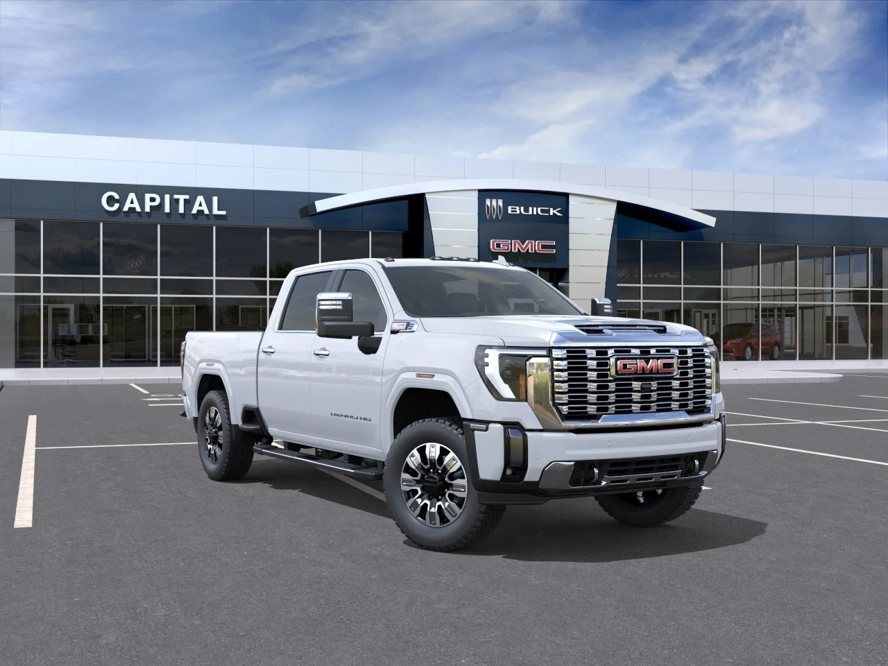 New 2026 Polar White Tricoat GMC Denali image 2