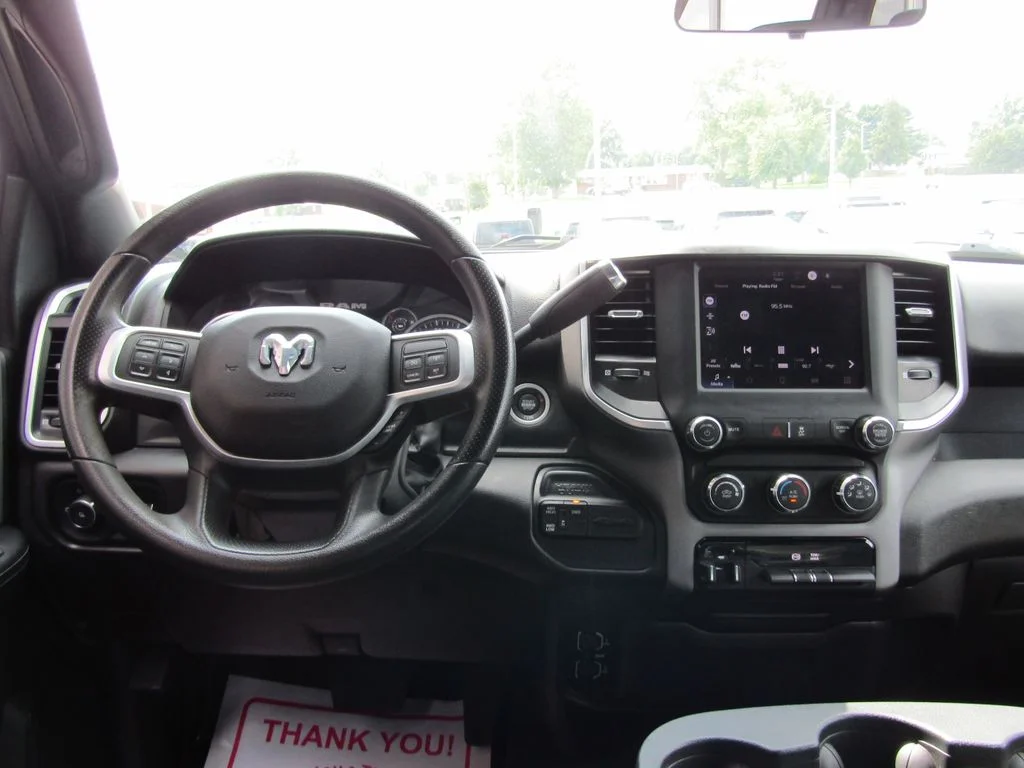 Used 2022 Granite Crystal Clearcoat Metallic Ram Big Horn image 5