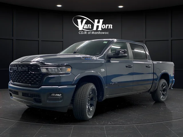 New 2026 Forged Blue Metallic Exterior Paint RAM Big Horn/Lone Star image 3