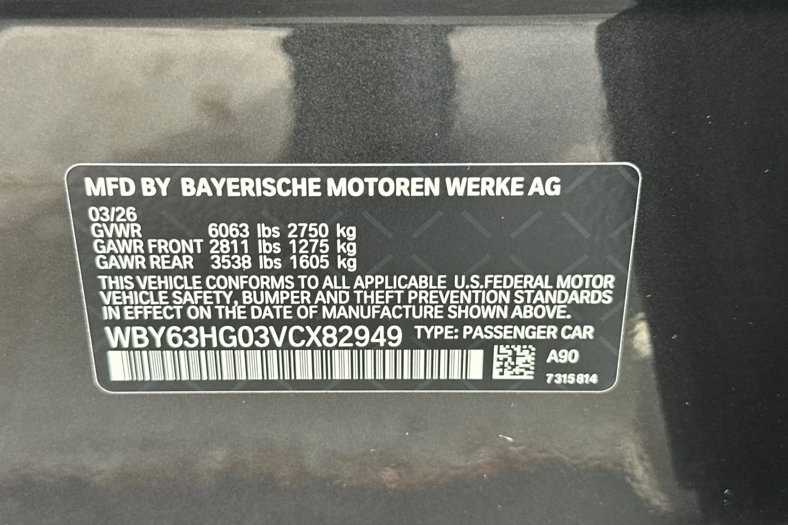 New 2027 Dark Graphite Metallic BMW eDrive40 image 27