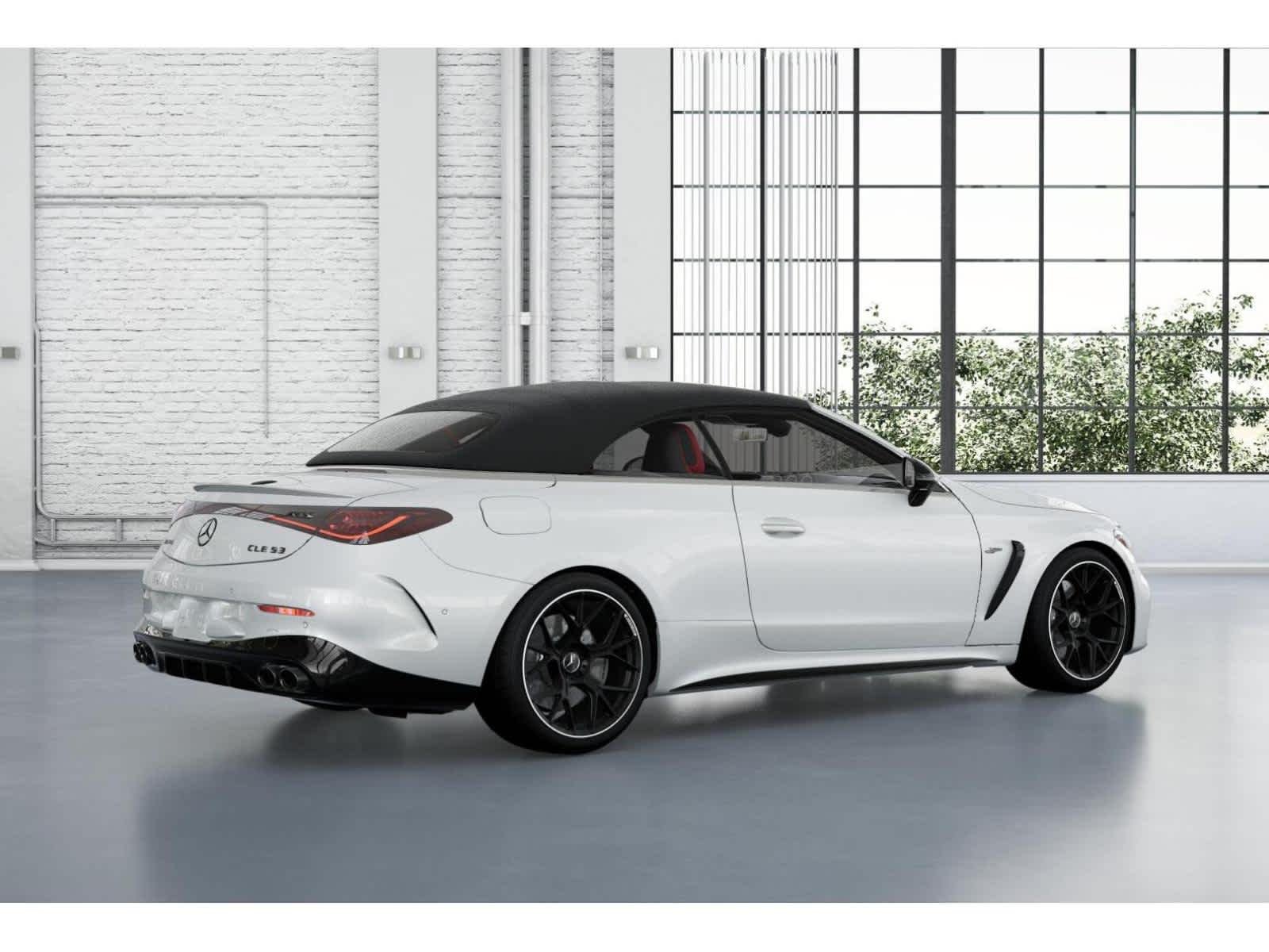 New 2026 MANUFAKTUR Moonlight White Metallic Mercedes-Benz AMG® CLE 53 4MATIC+ Cabriolet image 19