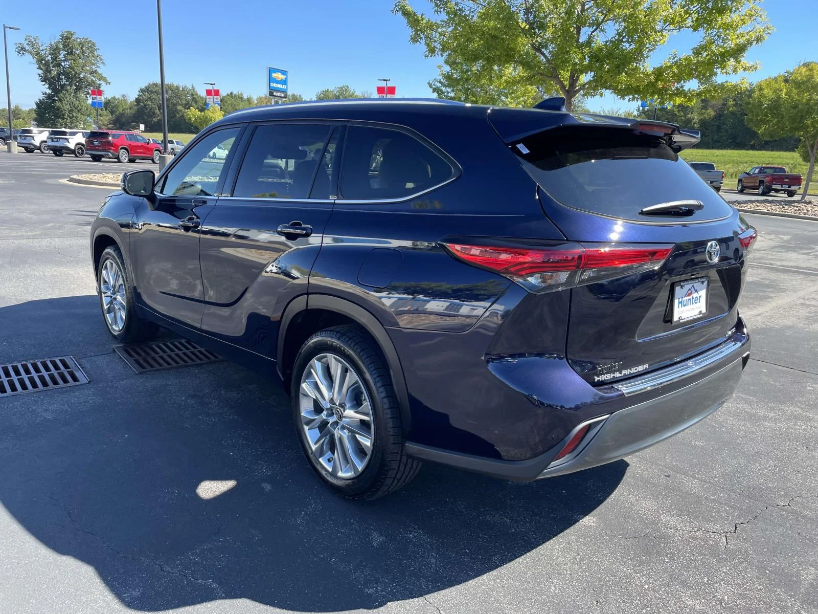 Used 2022 Blue Toyota Limited image 4