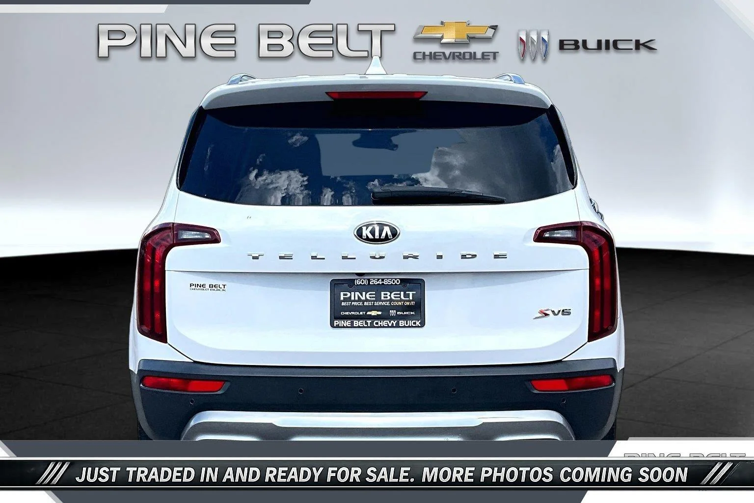 Used 2021 Glacial White Pearl Kia S image 4