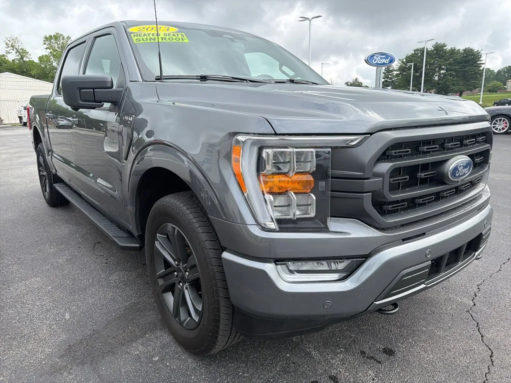 Used 2023 Carbonized Gray Metallic Ford XLT image 6