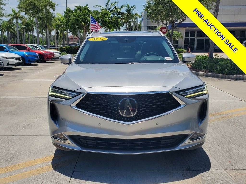 Used 2024 Silver Acura Advance image 2