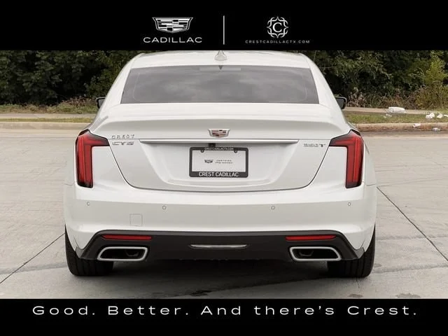 Used 2023 Crystal White Tricoat CADILLAC Premium Luxury image 3
