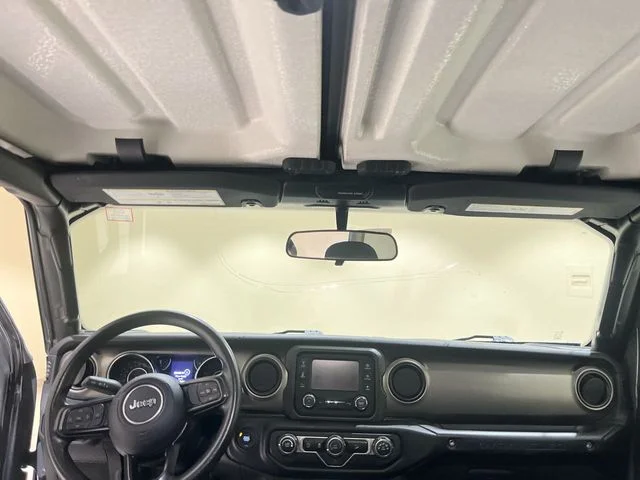 Certified Used 2021 Gray Jeep Unlimited Sport image 18