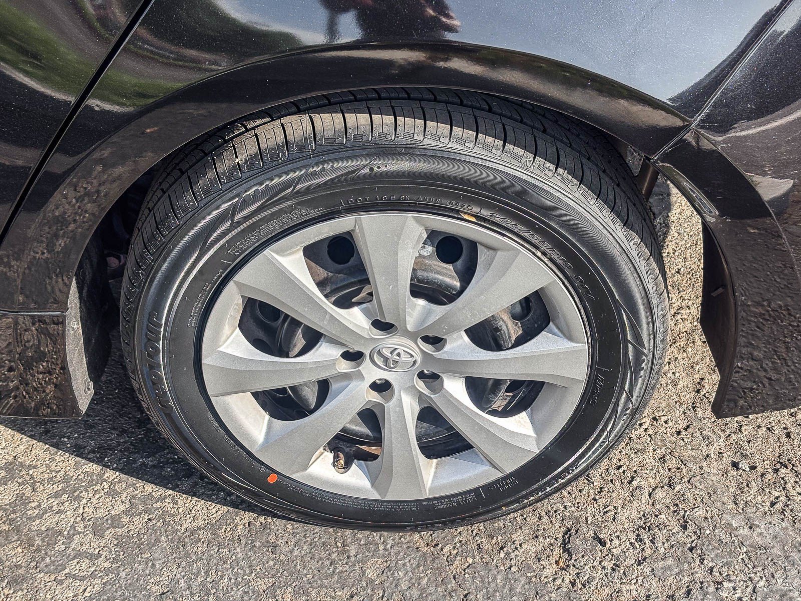 Certified Used 2024 Midnight Black Metallic Toyota LE image 11