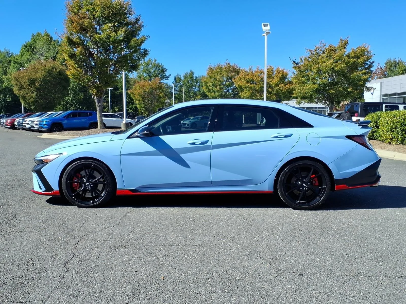 Used 2025 Performance Blue Hyundai BASE image 3