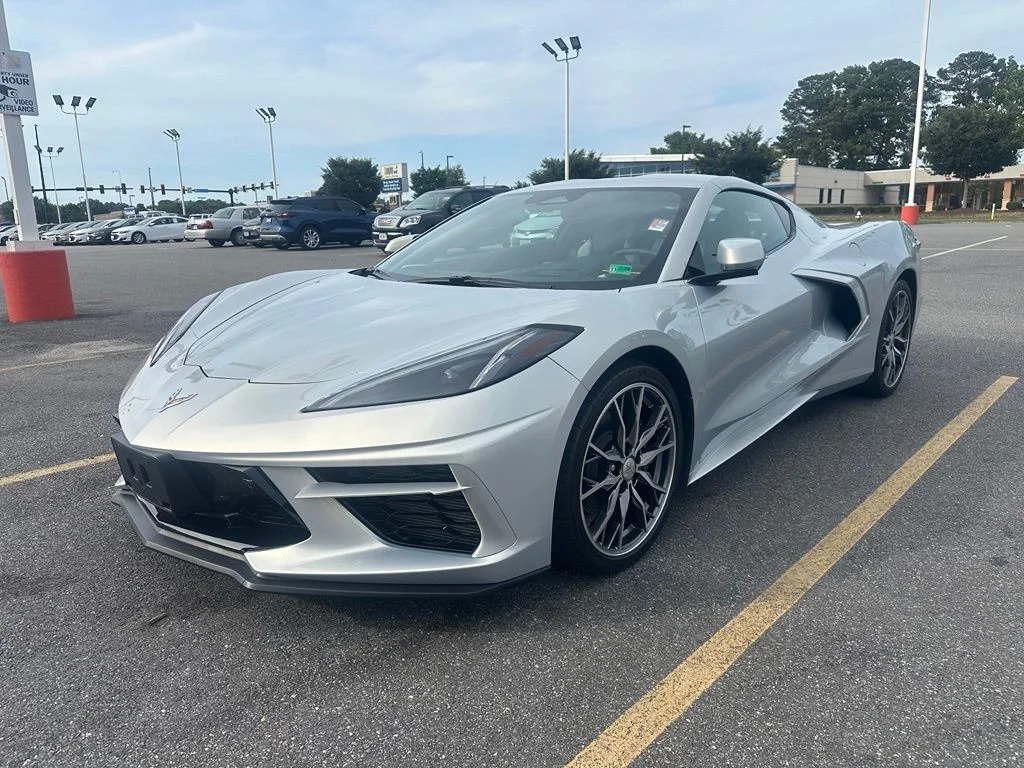 Used 2024 Silver Chevrolet Stingray image 2