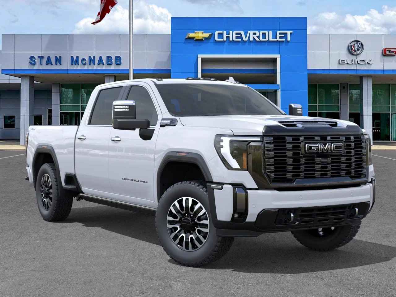 New 2026 Glacier White Tricoat GMC Denali Ultimate image 7