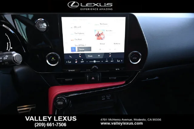 Certified Used 2022 White Lexus 350 F SPORT Handling image 8