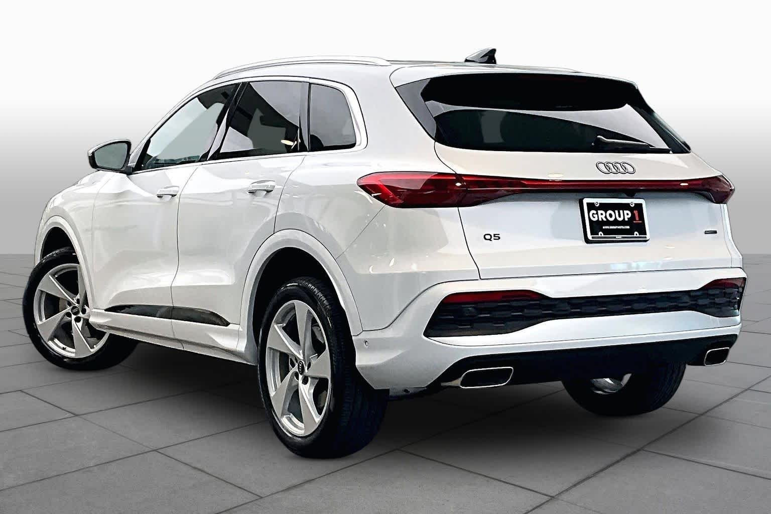 Used 2025 Glacier White Metallic Audi Premium Plus image 12