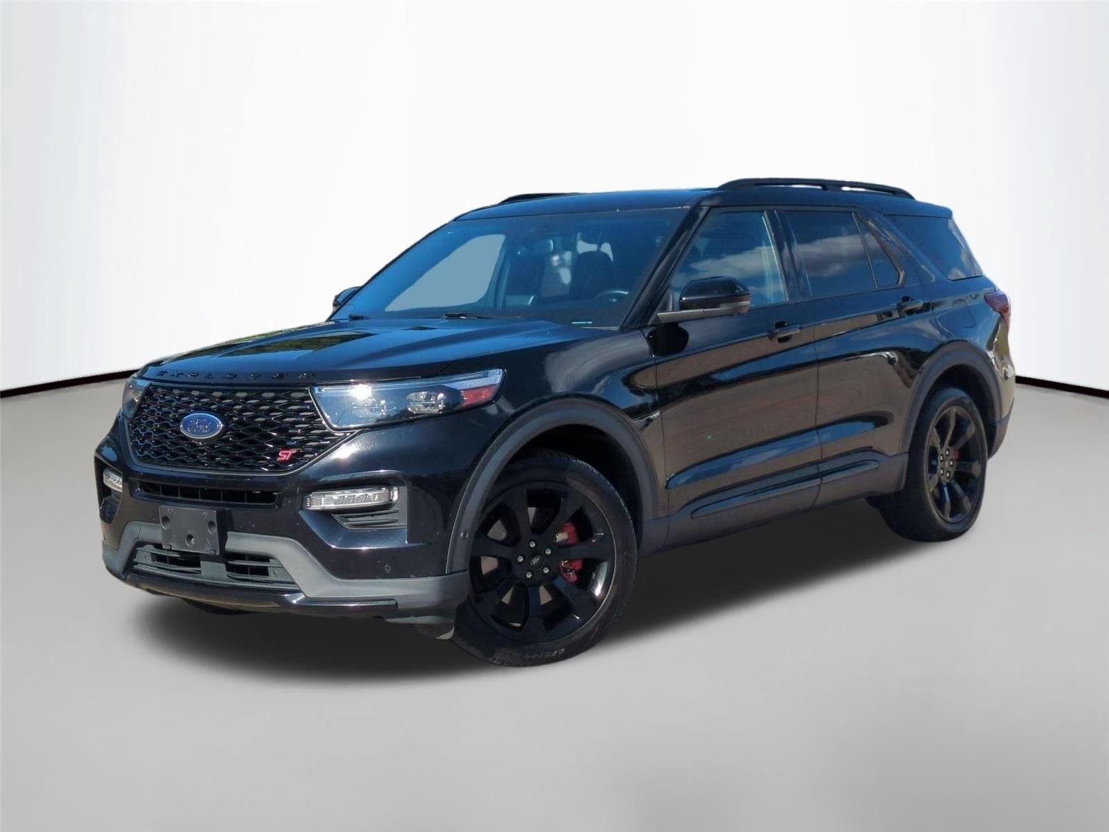 Used 2023 Agate Black Metallic Ford ST image 1
