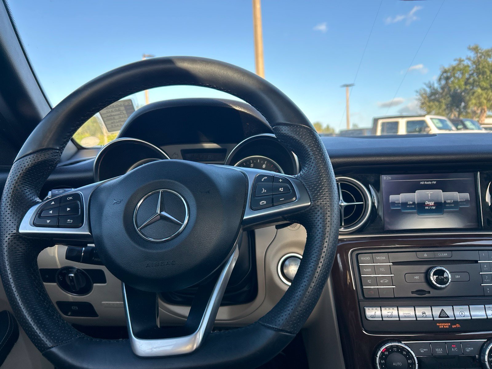 Used 2020 White Mercedes-Benz SLC 300 image 12