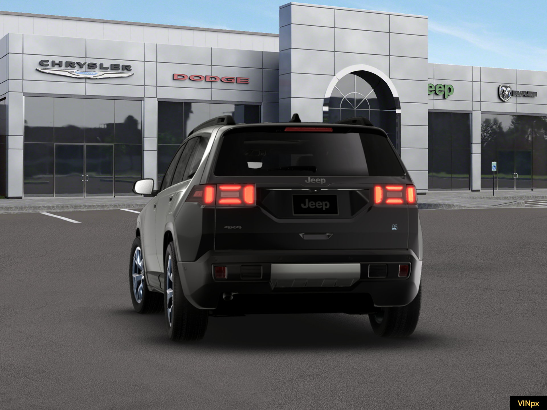 New 2026 Diamond Black Crystal Pearl-Coat Exterior Paint Jeep 85th Anniversary 4x4 image 25
